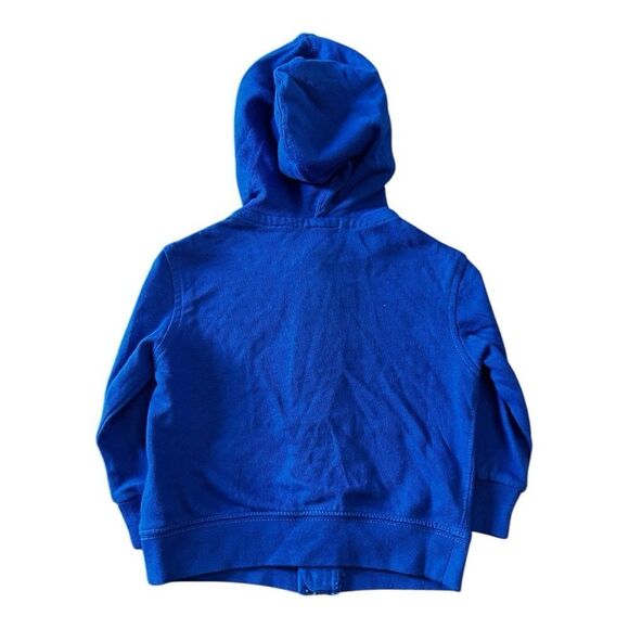 Polo Ralph Lauren Toddler Boys blue Full zip fleece Hoodie Jacket - Picture 4 of 7